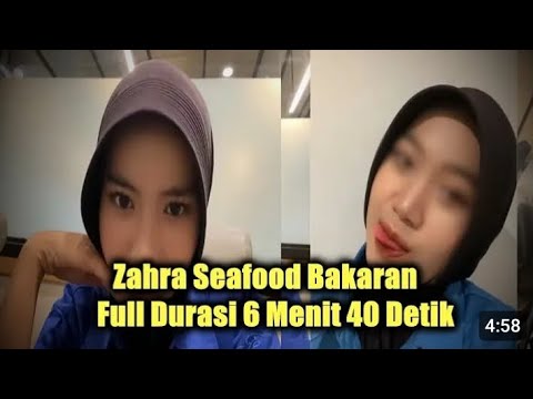 Zahra 6 menit 40 detik | Zahra Seafood Bakaran Dilamar Seorang Pria