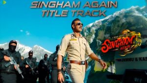 singham again title track song