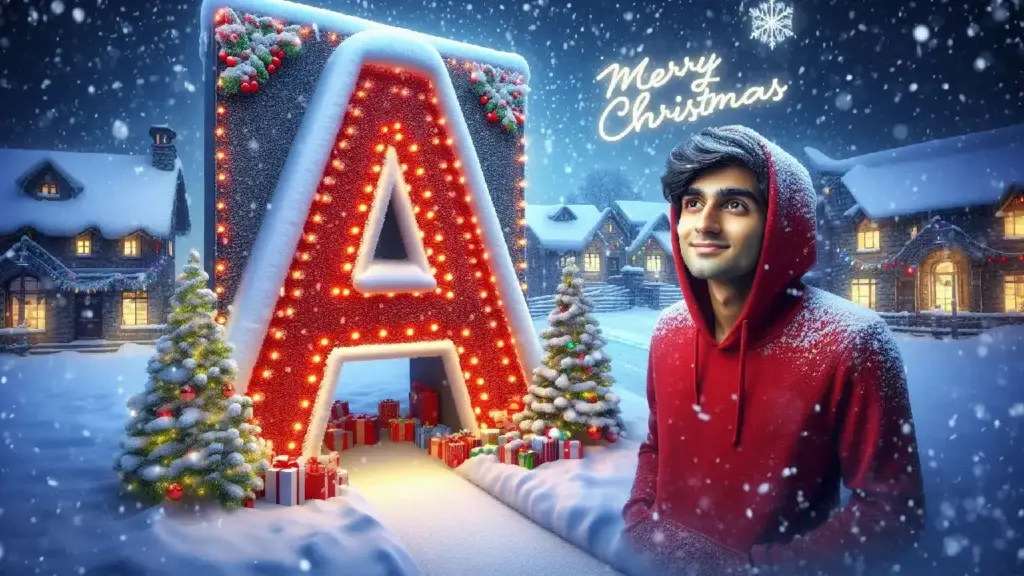 Best Prompt to Create Christmas 3D Name Art for FREE