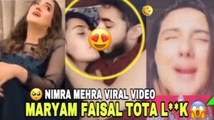 Nimra Mehra And Maryam viral full video