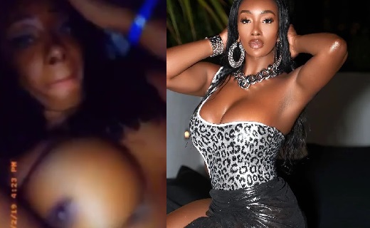 Nude Video Of Davido Baby Mama Anita Brown (Ninatheelite) Leak Online