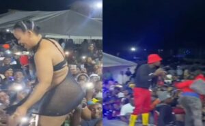 WATCH: Pant-less Dancer Zodwa Wabantu Receive Head During Live Performance