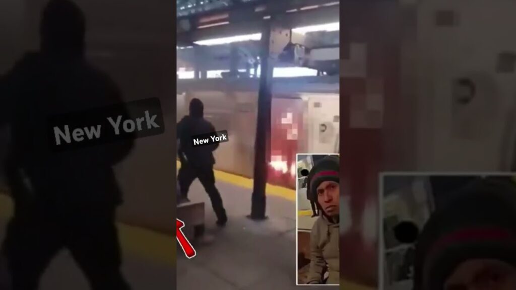 lady burned on subway in new york