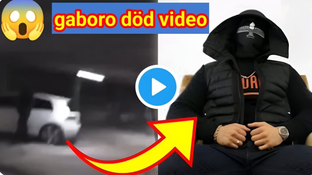 rappare gaboro skjuten flashback video