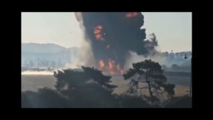 video of korean plane crash