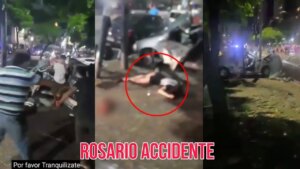 Accidente en rosario video