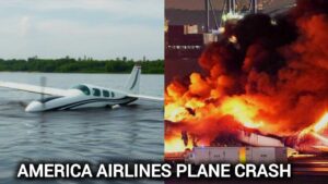 American Airlines plane and Military Helicopter crashes into Washington river