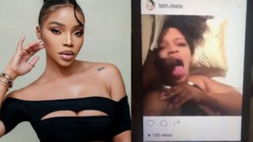 Faith Nketsi Sucking On His Dick As He Cum In Her Mouth