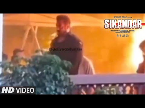 Sikandar Shooting Leaked Video