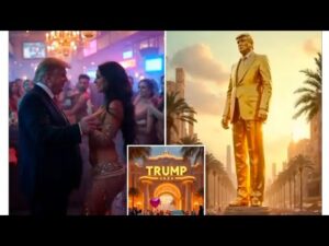 Video trump gaza – Golden Statues