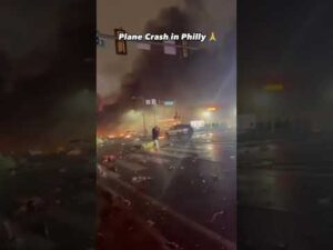 philly air crash video