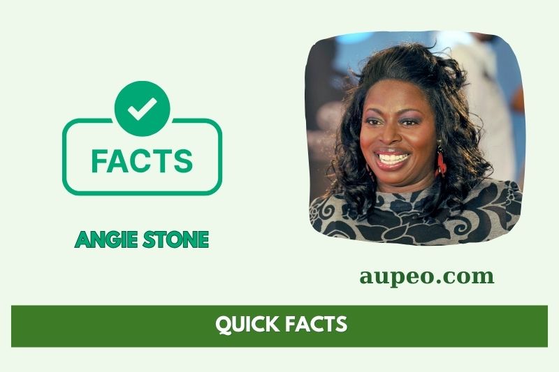 Angie Stone Fast Facts