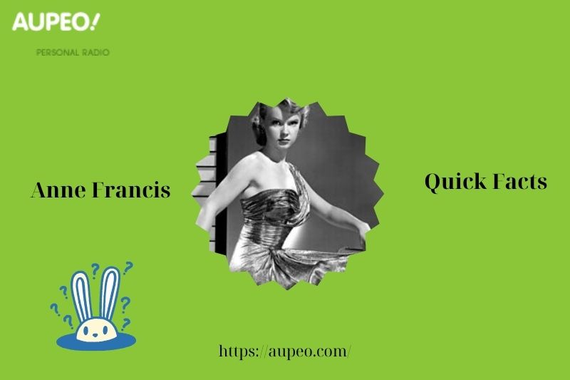 The Fast Facts of Ann Francis