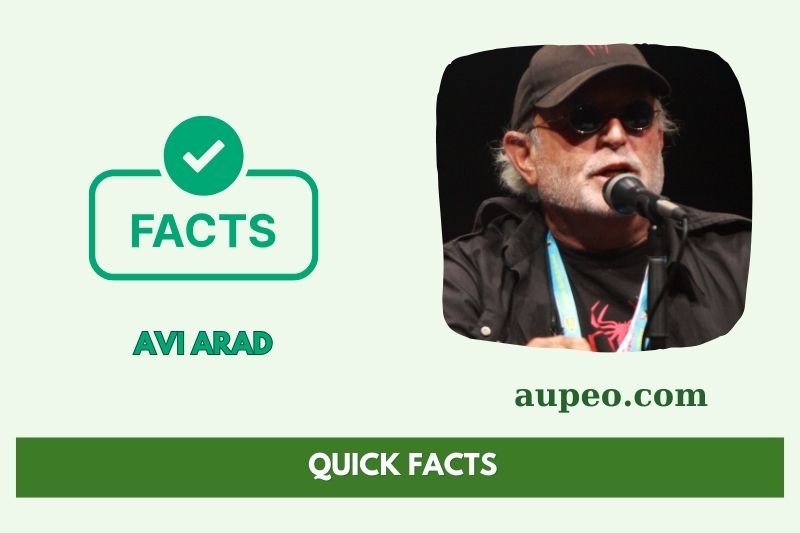 Avi Arad Fast Facts