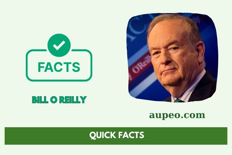 Bill O Reilly Fast Facts