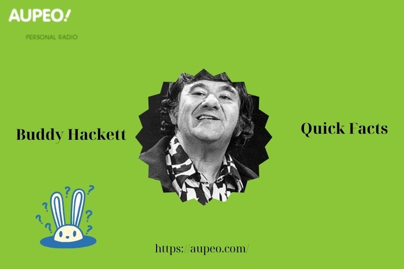 Buddy Hackette's Quick Facts