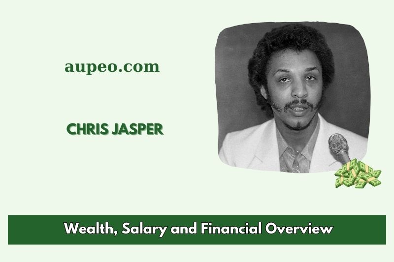 Chris Jasper's wealth, salary and financial review