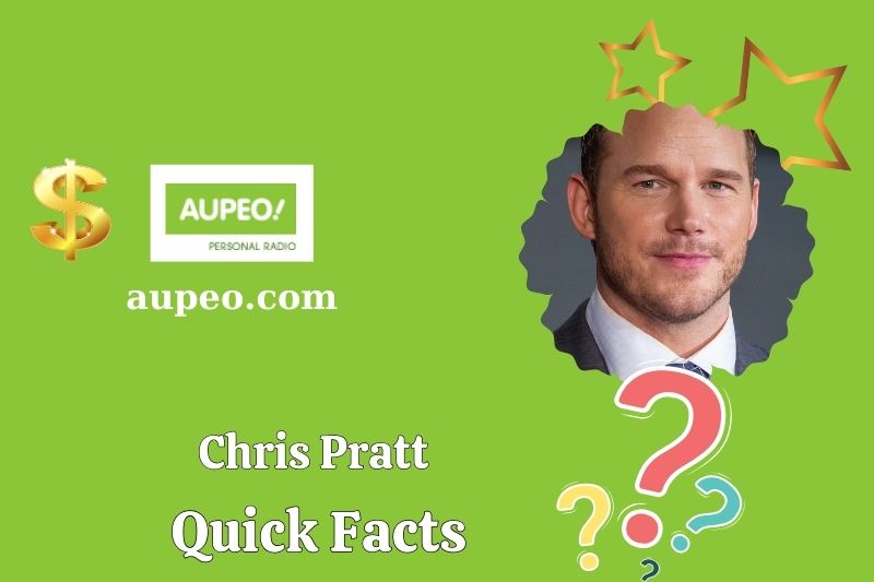 Chris Pratt's quick facts