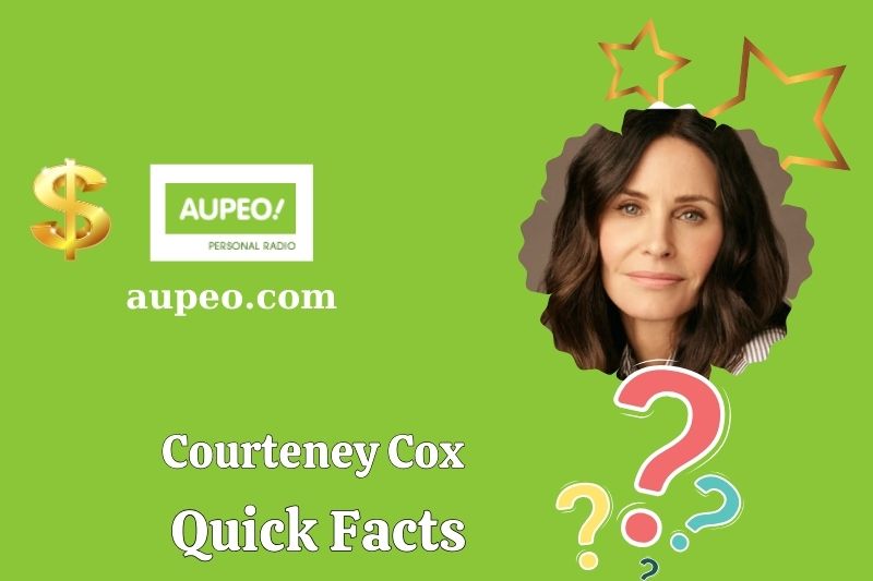 Courteney Cox Quick Facts