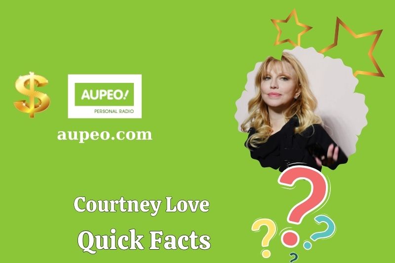 Courtney Love Fast Facts