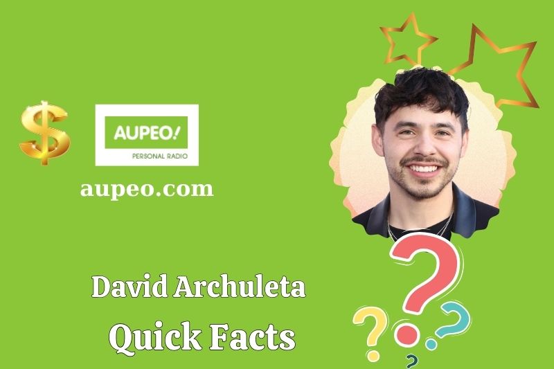 David Archuletta Rapid Facts