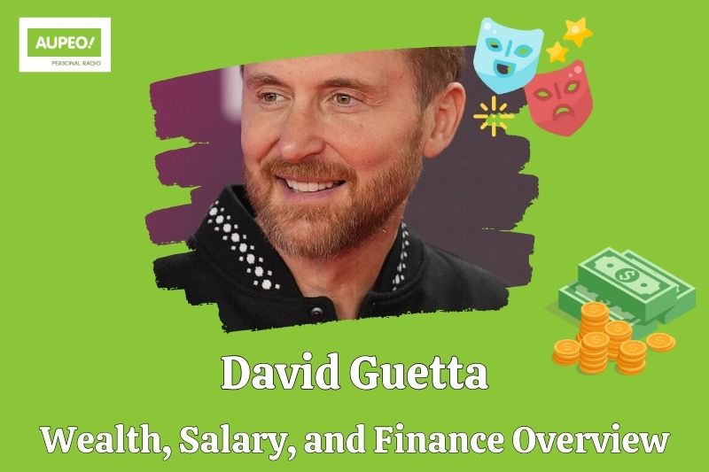 What is the net value of David Guetta in 2025?