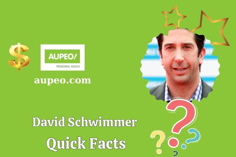 David schwimmer's quick facts