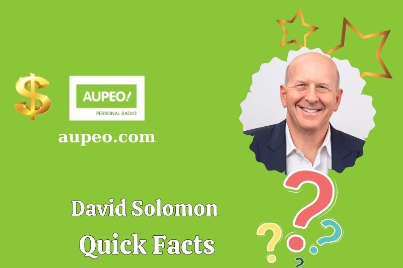 Quick facts of David Solomon