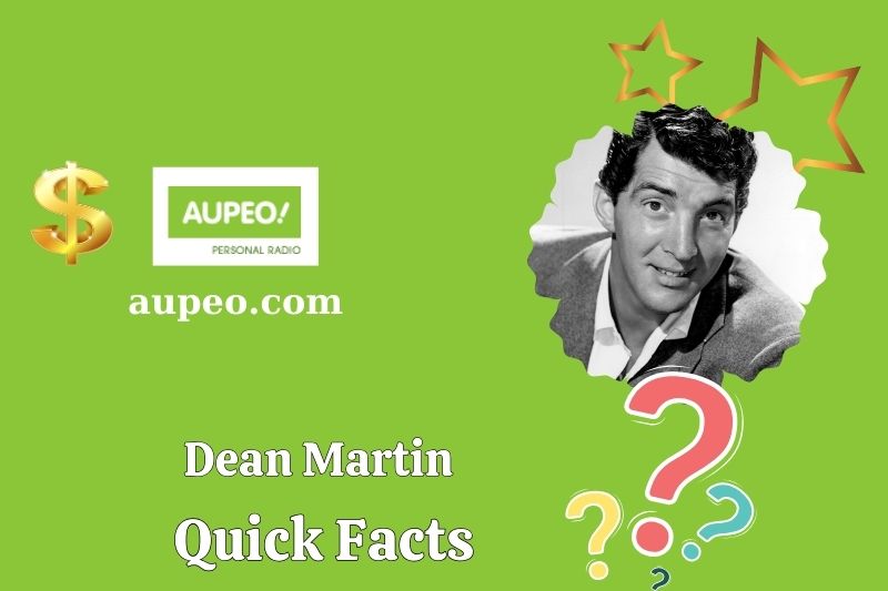 Quick Facts of Dean Martin