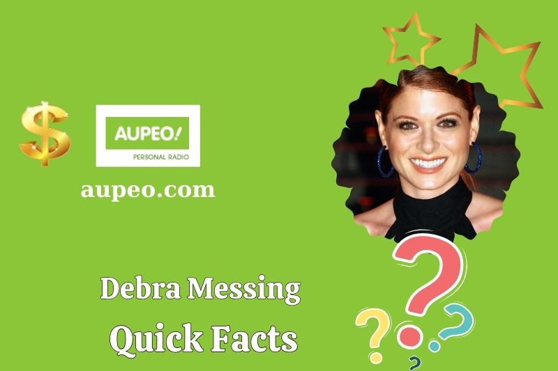 Debra fusses for quick facts