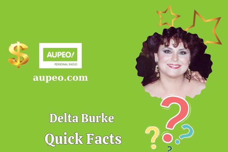 Delta Burk's quick facts