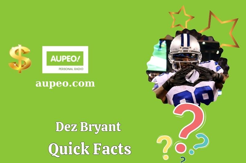 Dez bryant quick facts