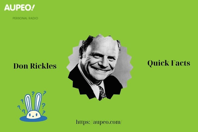 Don rickle's quick facts