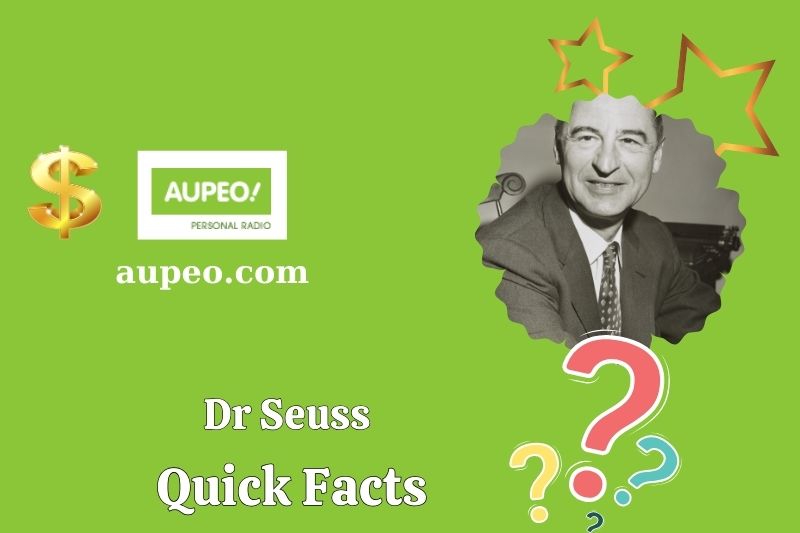 Dr. Seuss's quick facts