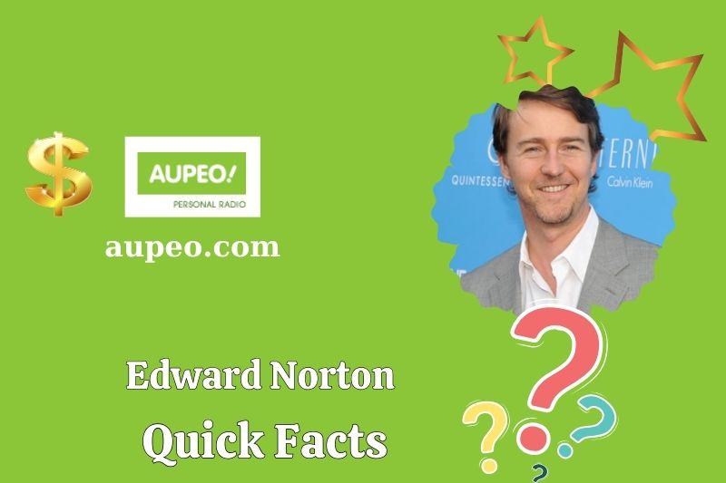 Edward Norton's quick facts