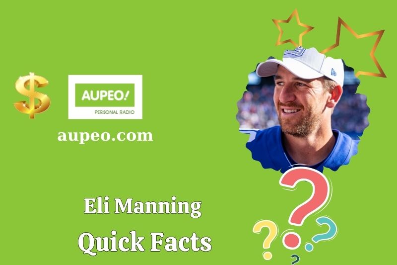 ELI Manning Fast Facts