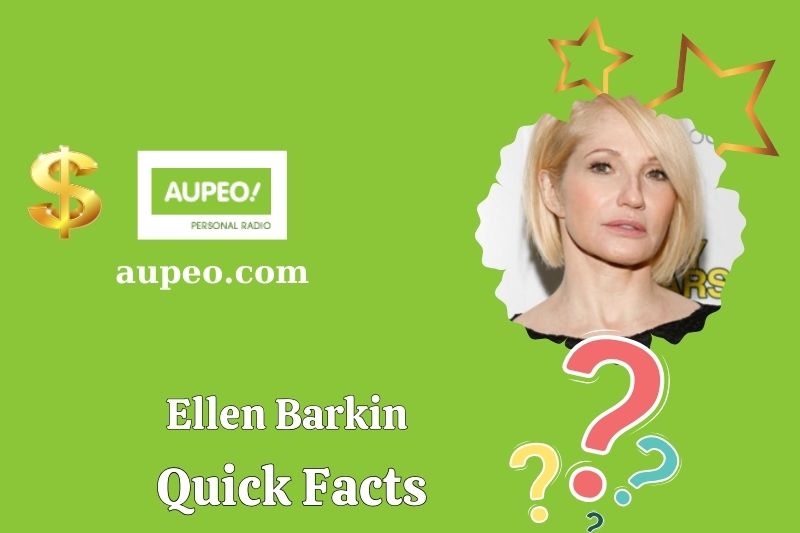 Ellen Barkin's fastest facts