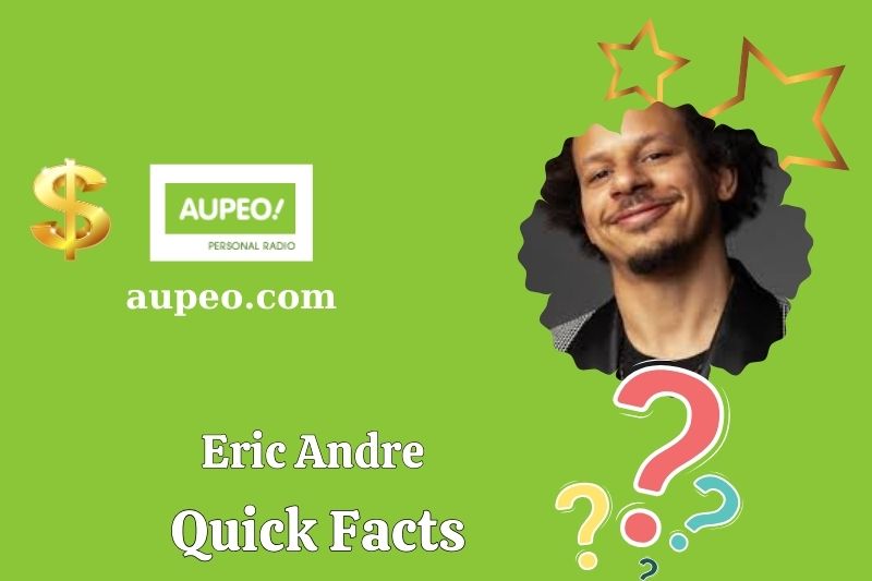 Eric Andre Rapid facts