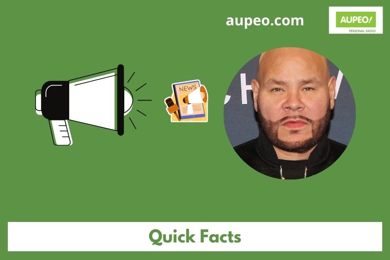 Fat Joe Fast Facts