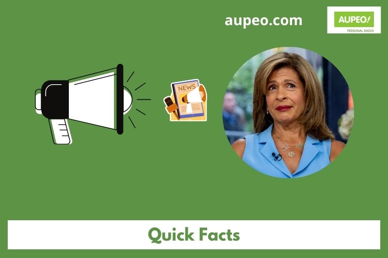 Hoda Kotb's Quick Facts