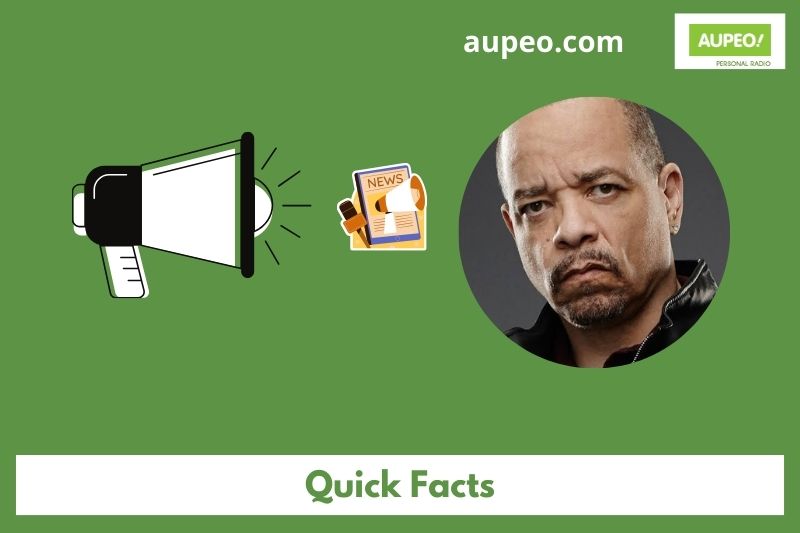 Ice t quick facts