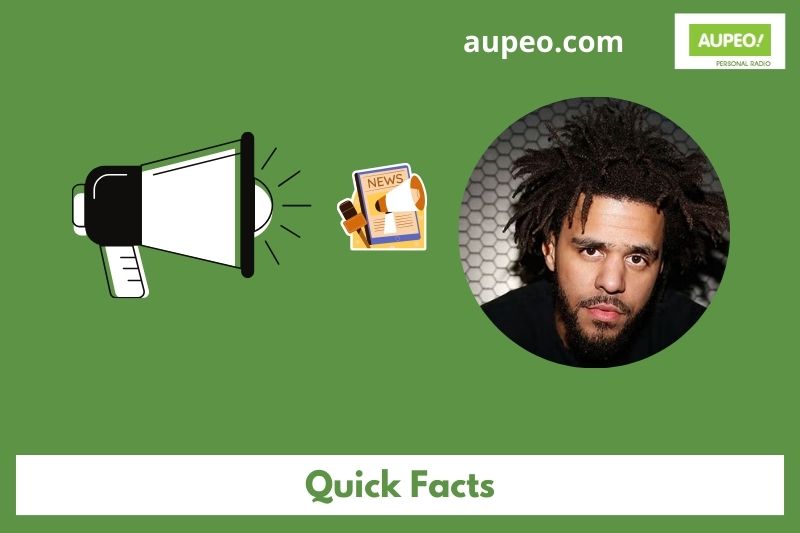 J cole quick facts