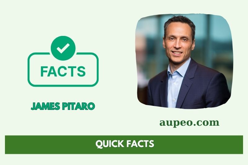 James Pittar Quick Facts