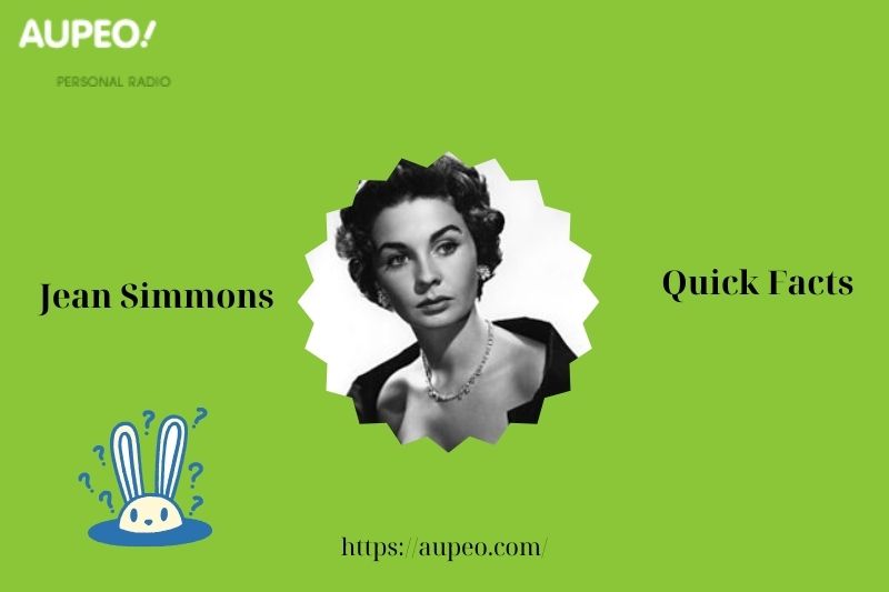 Jean Simmons Fast Facts