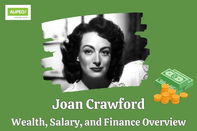 Joan Crawford's wealth, salary and financial review