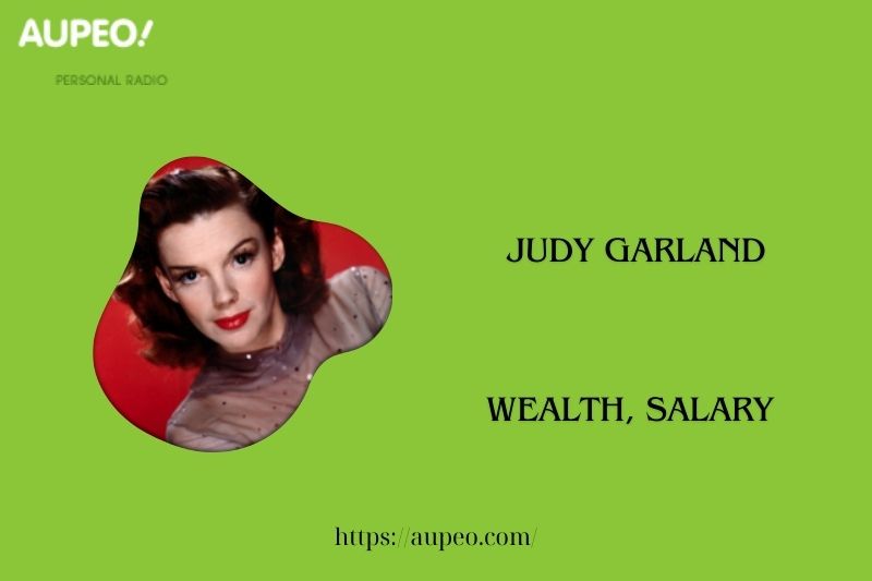 Judy Garland's wealth, salary and finance review