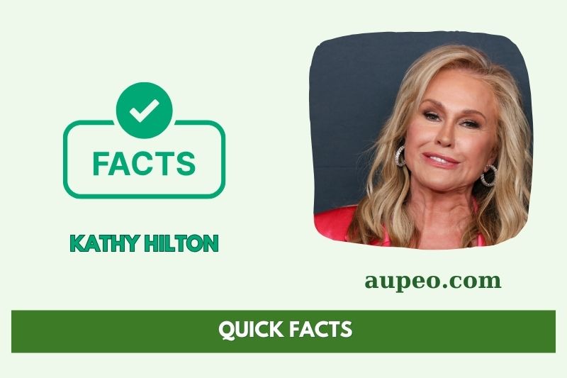 Katie Hilton's Quick Facts