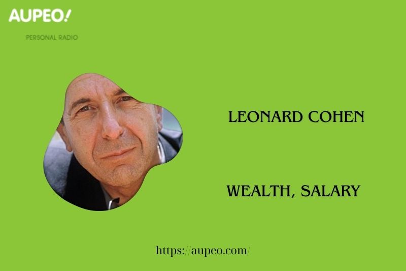 Leonard Cohen's wealth, salary and finance review