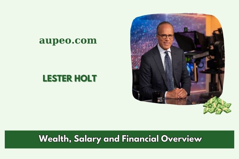 Lester Holt's wealth, salary and financial review