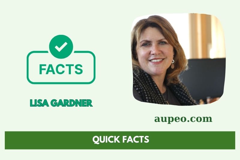 Lisa Gardner's quick facts